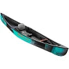 angle view canoe